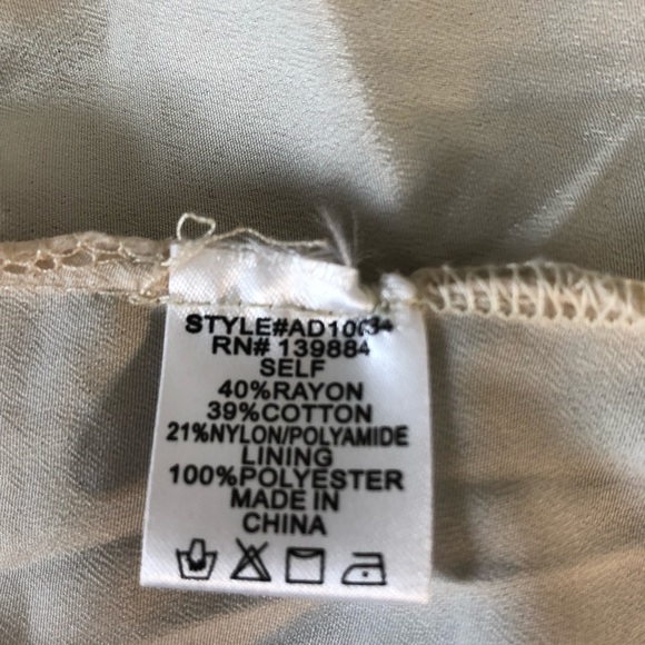 Akira Chicago Red Label Dress - Size S - Blue/Tan - Picture 6 of 7